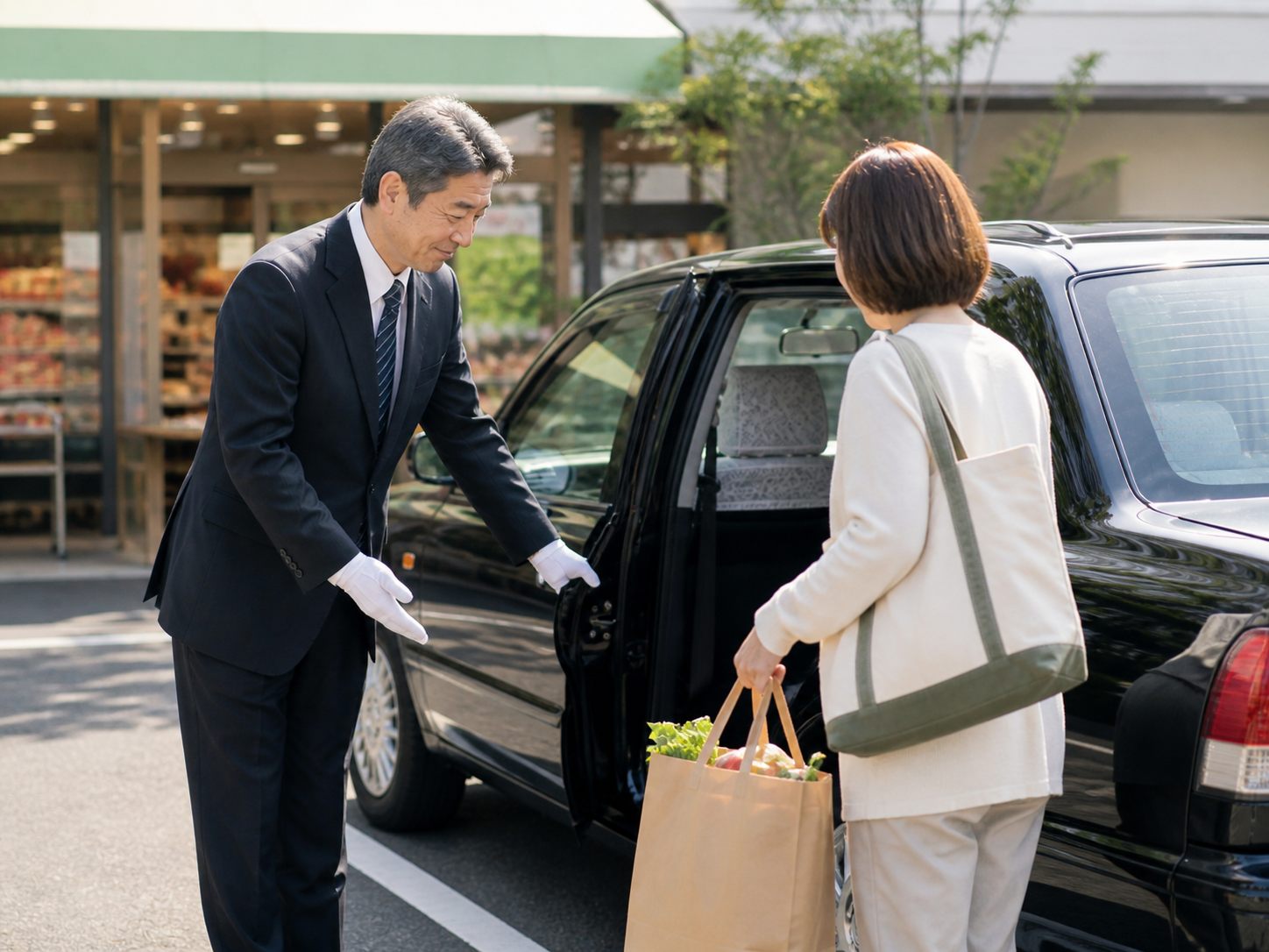 Private taxi support for shopping and daily travel in Japan
