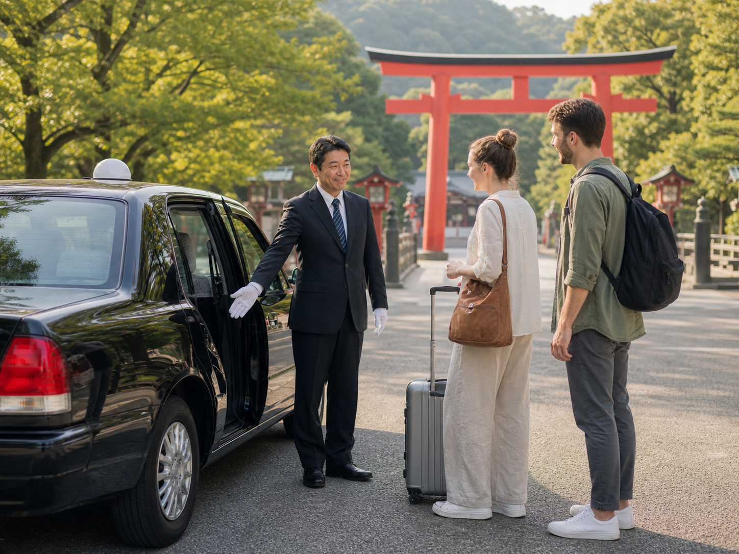 Private sightseeing transfer for overseas visitors in Japan